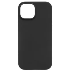 Linocell Rubber case för iPhone 15 Svart