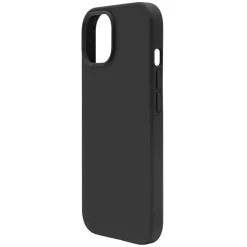 Linocell Rubber case för iPhone 15 Svart