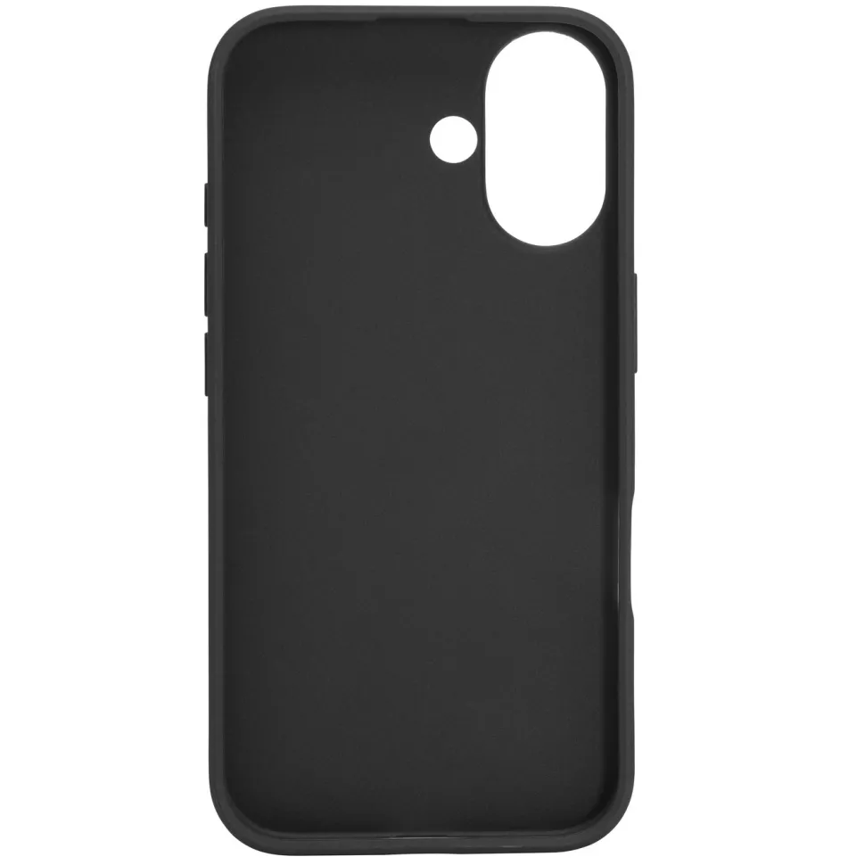 Linocell Second skin för iPhone 16 Svart