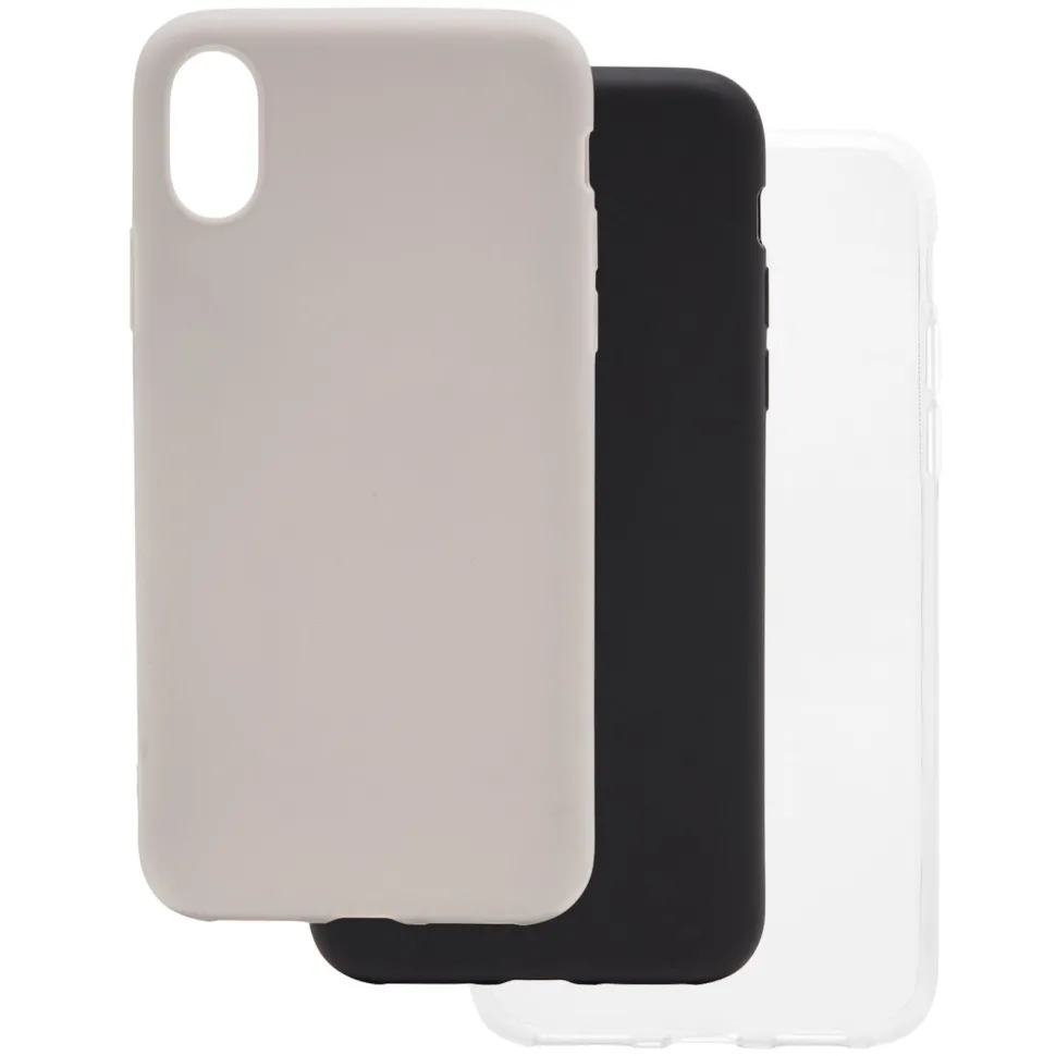 Linocell Second skin 2.0 Mobilskal för iPhone X och Xs Transparent