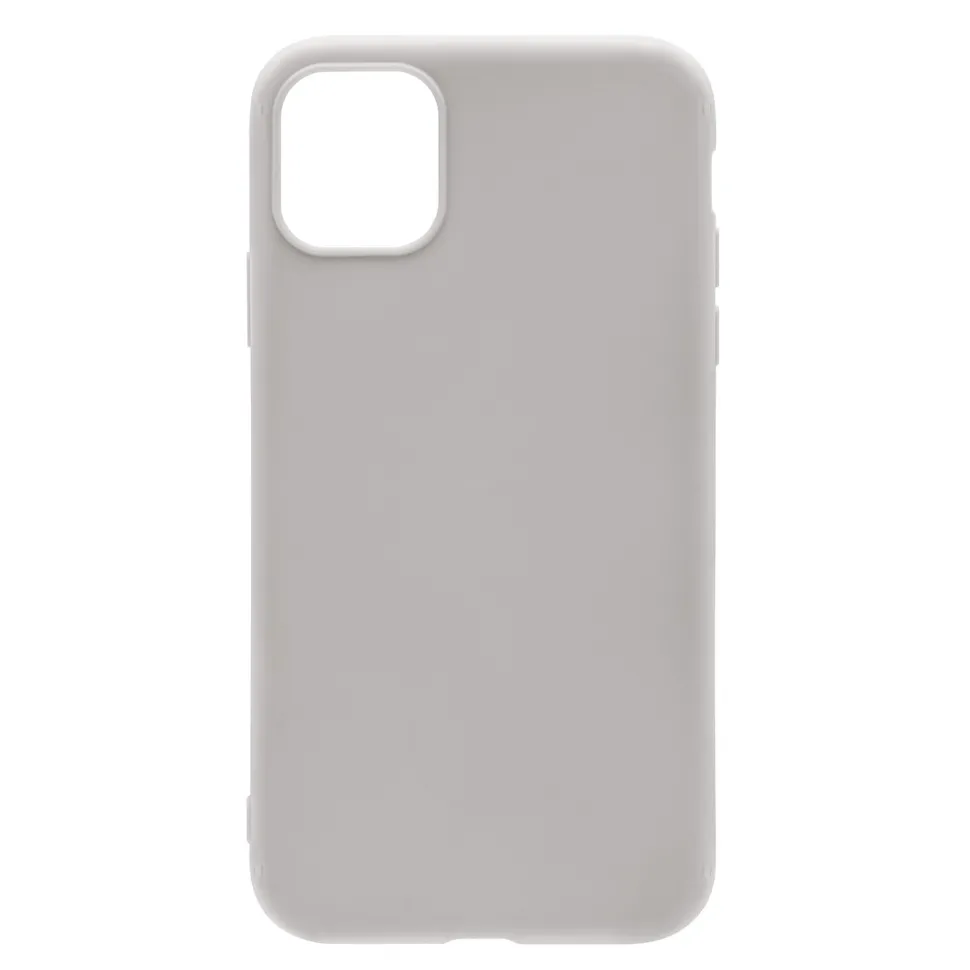 Linocell Second skin 2.0 Mobilskal för iPhone 12 och 12 Pro Grå