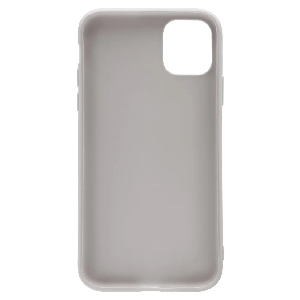Linocell Second skin 2.0 Mobilskal för iPhone 12 och 12 Pro Grå