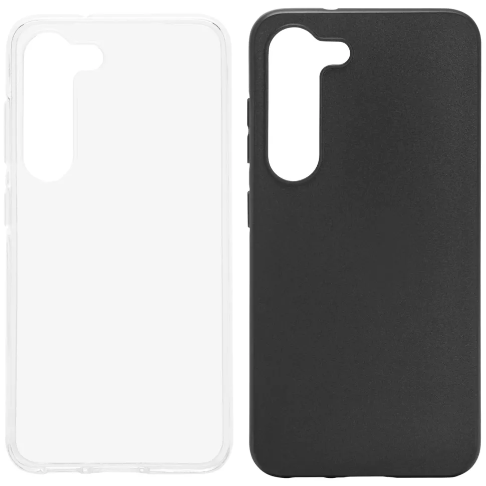 Linocell Second skin Mobilskal för Samsung Galaxy S23 Transparent