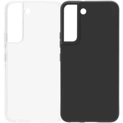 Linocell Second skin Mobilskal för Galaxy S22 Svart