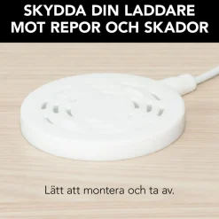 Linocell Silikonskydd för Magsafe-laddare Vit