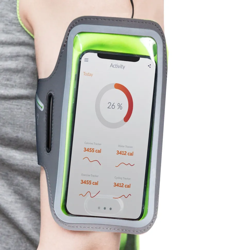 Linocell Sportarmband för mobiler med smart förvaring