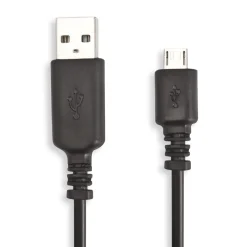 Linocell USB-A till Micro-USB-kabel Svart 2 m