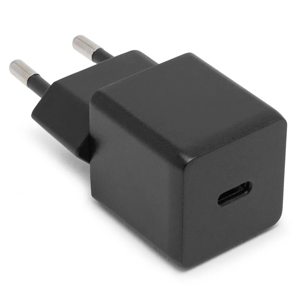 Linocell USB-C-laddare med PD 20 W Svart