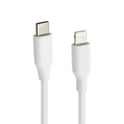 Linocell USB-C till Lightning-kabel Vit 1 m