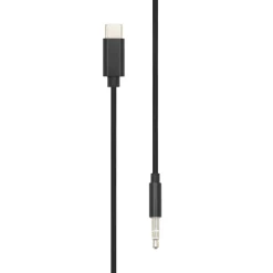 Linocell USB-C till 3,5 mm-kabel 1 m Svart