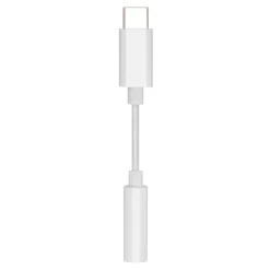 Linocell USB-C till 3,5 mm Vit