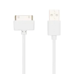 Linocell USB-kabel för iPhone 30-pin Vit 1 m