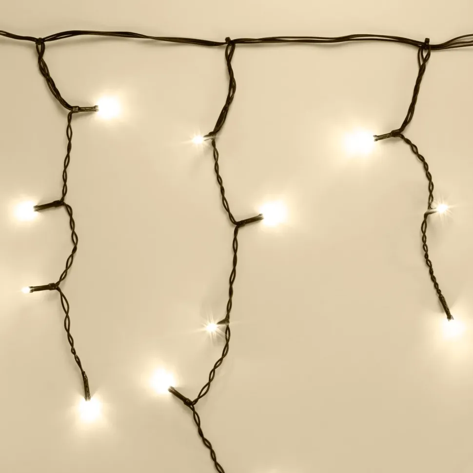 Ljusslinga Istapp 360 LED 10,65 m (svart)