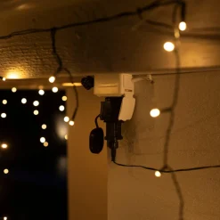 Ljusslinga Istapp 360 LED 10,65 m (svart)