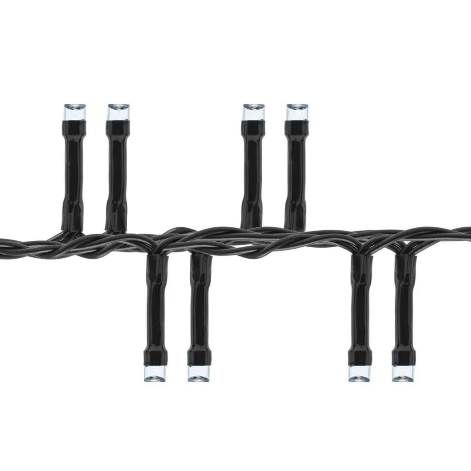 Ljusslinga Kluster 2250 LED 15 m (svart)
