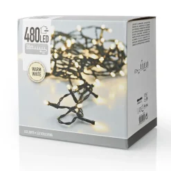 Ljusslinga 480 LED 36 m (svart)