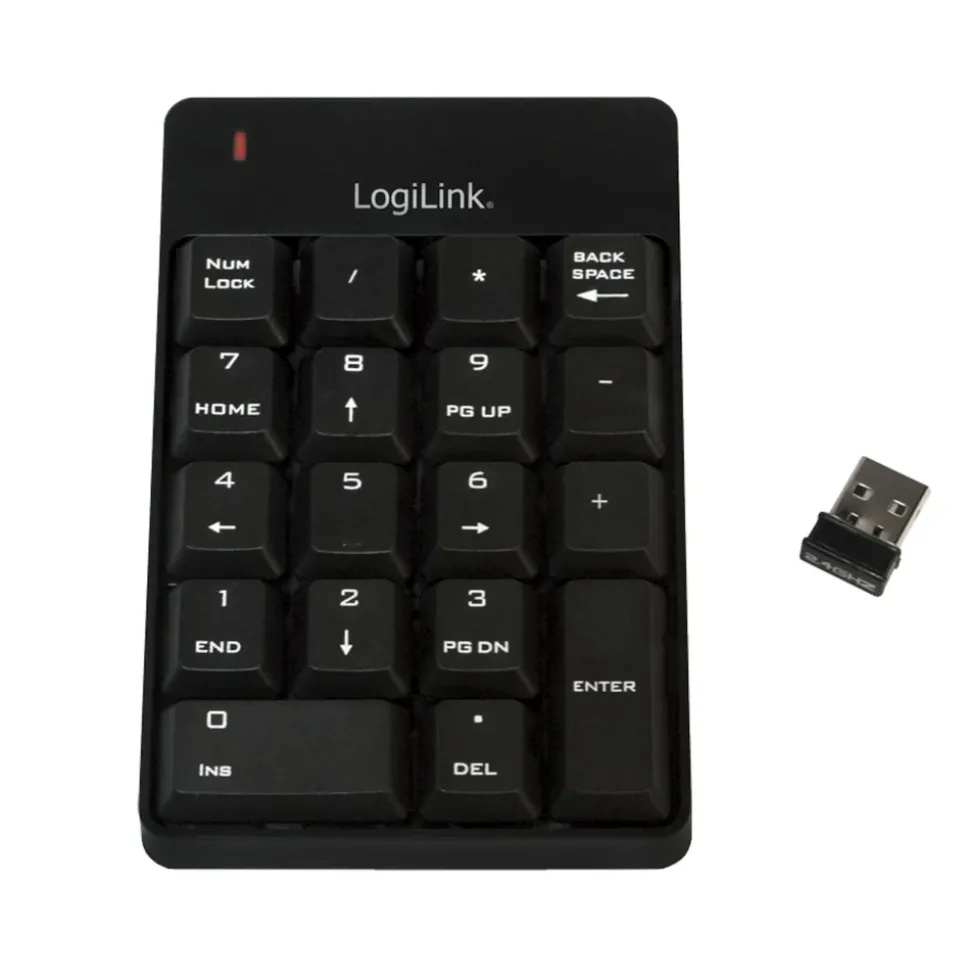 LogiLink Trådlöst numeriskt tangentbord