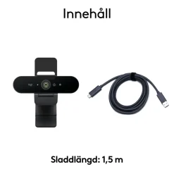 Logitech Brio 4K webbkamera