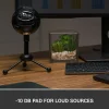 Logitech C Blue Snowball USB-stereomikrofon Svart