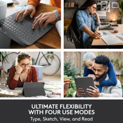Logitech Combo Touch Tangentbordsfodral för iPad (10:e gen) och iPad (A16)