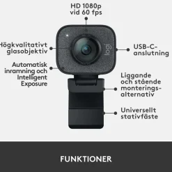 Logitech C Streamcam webbkamera