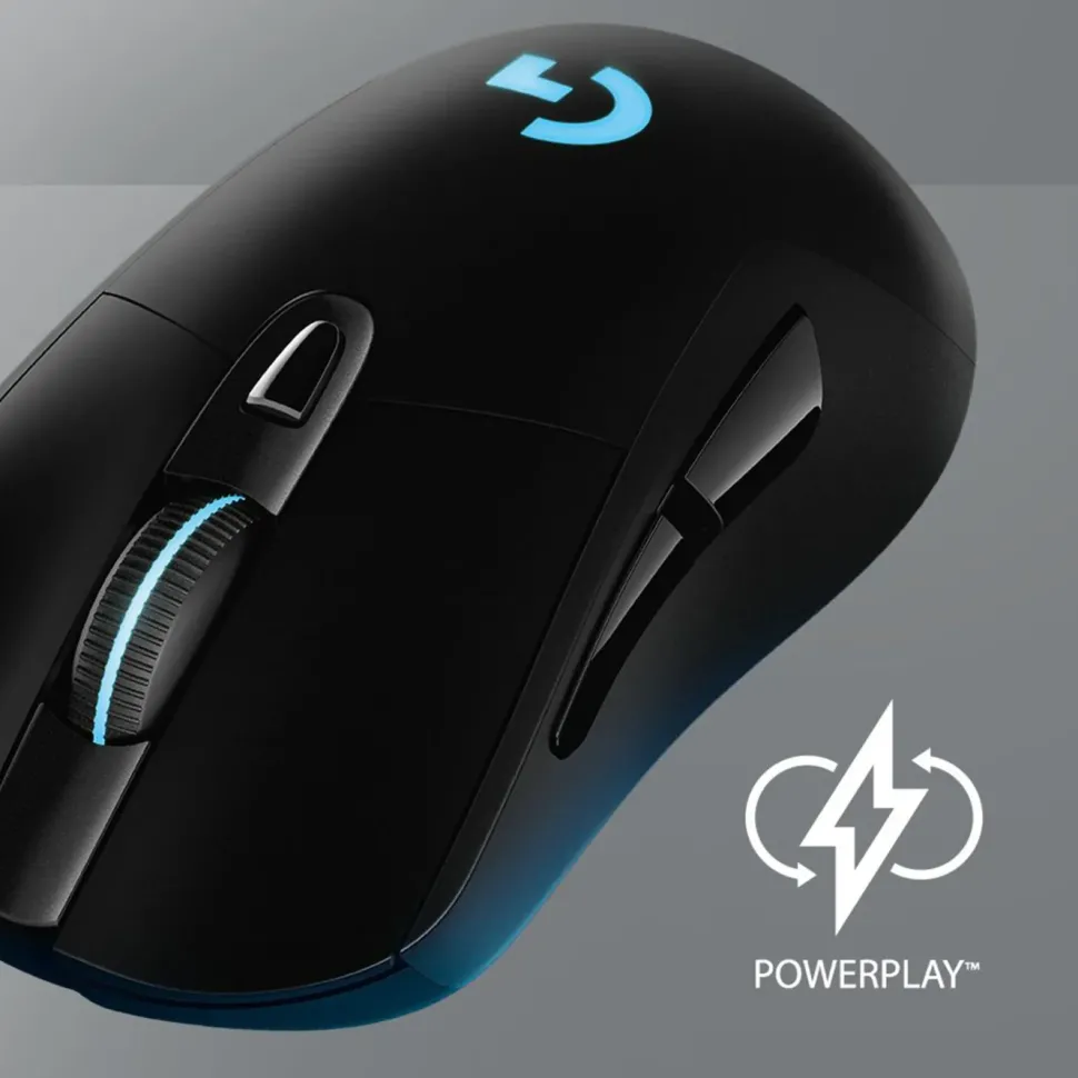 Logitech G 703 Lightspeed Hero Trådlös gaming-mus för proffs