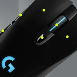 Logitech G 703 Lightspeed Hero Trådlös gaming-mus för proffs