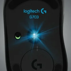 Logitech G 703 Lightspeed Hero Trådlös gaming-mus för proffs