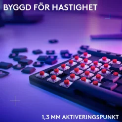 Logitech G515 Lightspeed TKL Tactile Svart