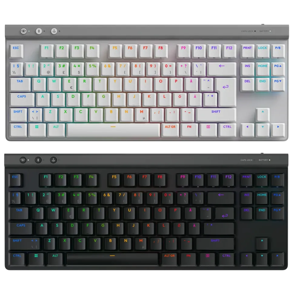 Logitech G515 Lightspeed TKL Tactile Svart