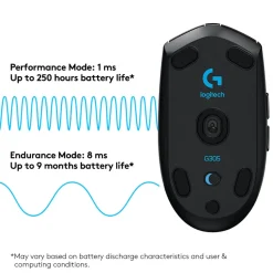 Logitech G 305 Lightspeed Trådlös gaming-mus