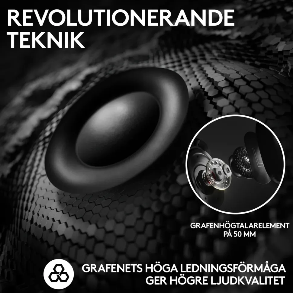 Logitech G Pro X 2 Lightspeed trådlöst headset