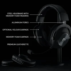 Logitech G Pro X Wireless Trådlöst gaming-headset