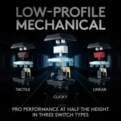 Logitech G 915 TKL Mekaniskt tangentbord GL Tactile Vit