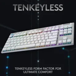 Logitech G 915 TKL Mekaniskt tangentbord GL Tactile Vit