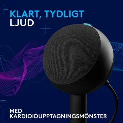 Logitech G Yeti Orb Svart