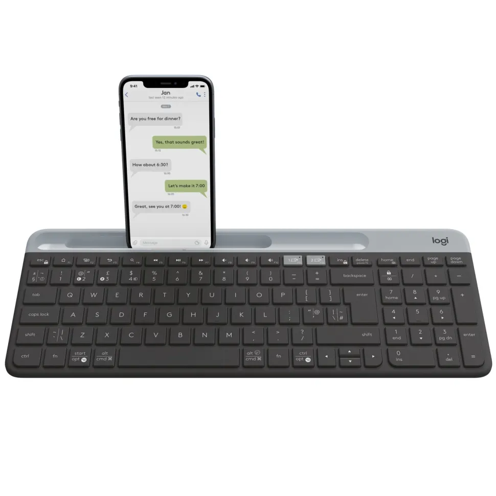 Logitech K580 Slim Trådlöst tangentbord