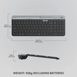 Logitech K580 Slim Trådlöst tangentbord