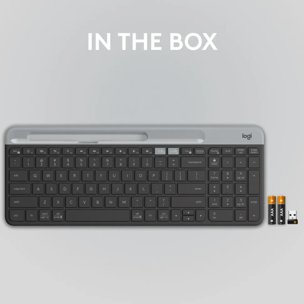Logitech K580 Slim Trådlöst tangentbord