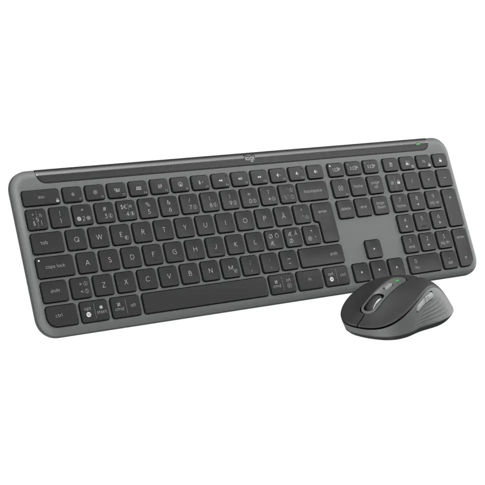 Logitech MK950 Signature Slim Trådlöst tangentbord och mus
