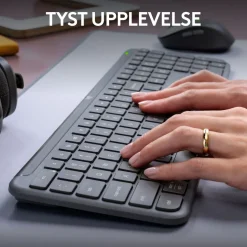 Logitech MK950 Signature Slim Trådlöst tangentbord och mus