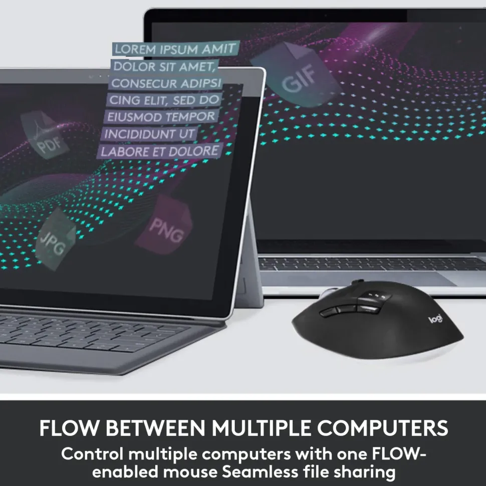 Logitech MK850 Trådlöst tangentbord och mus
