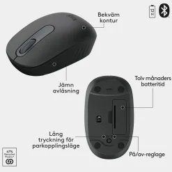 Logitech MK250 Trådlöst tangentbord med mus