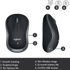 Logitech MK330 Trådlöst tangentbord och mus