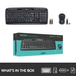 Logitech MK330 Trådlöst tangentbord och mus