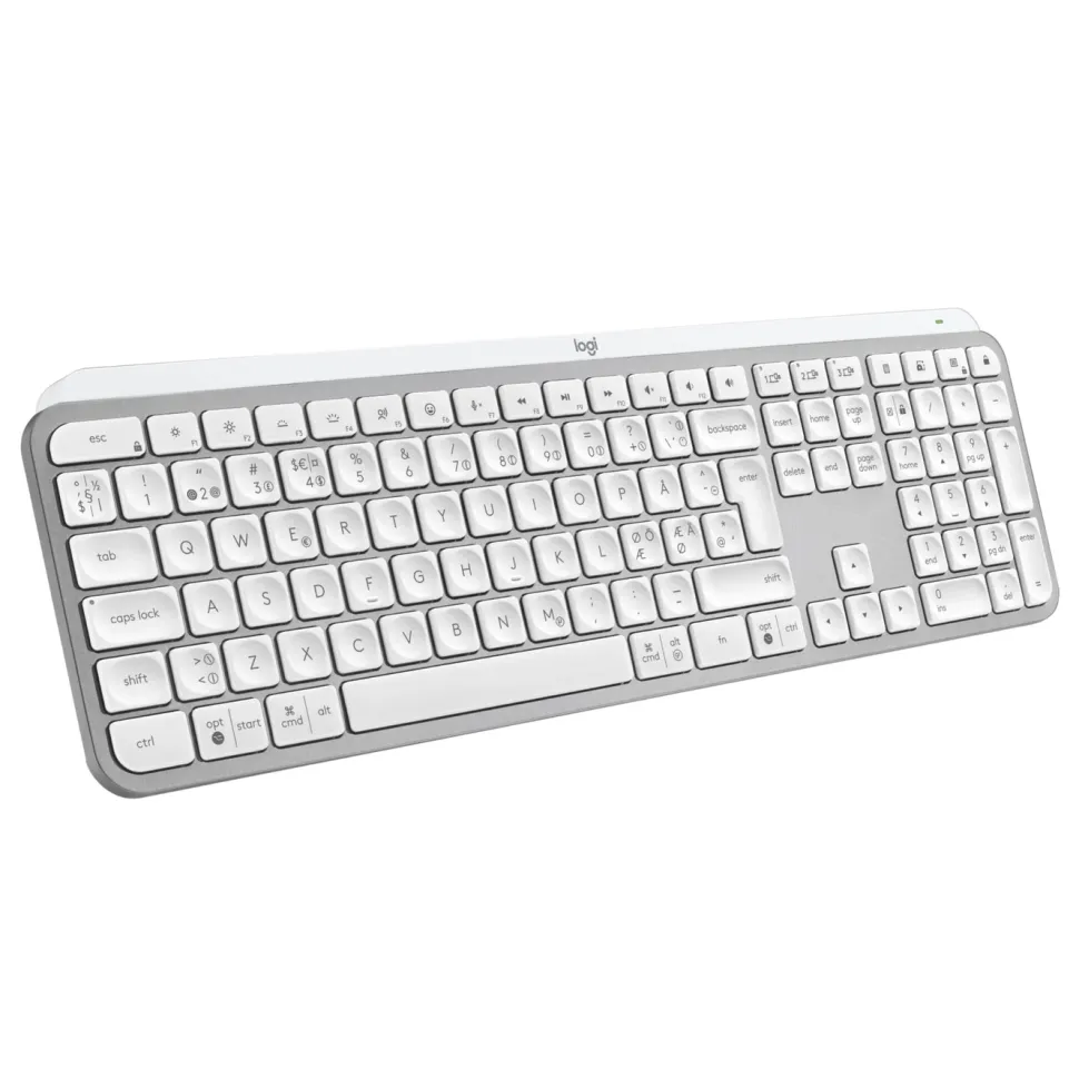 Logitech MX Keys S Trådlöst tangentbord Pale Grey