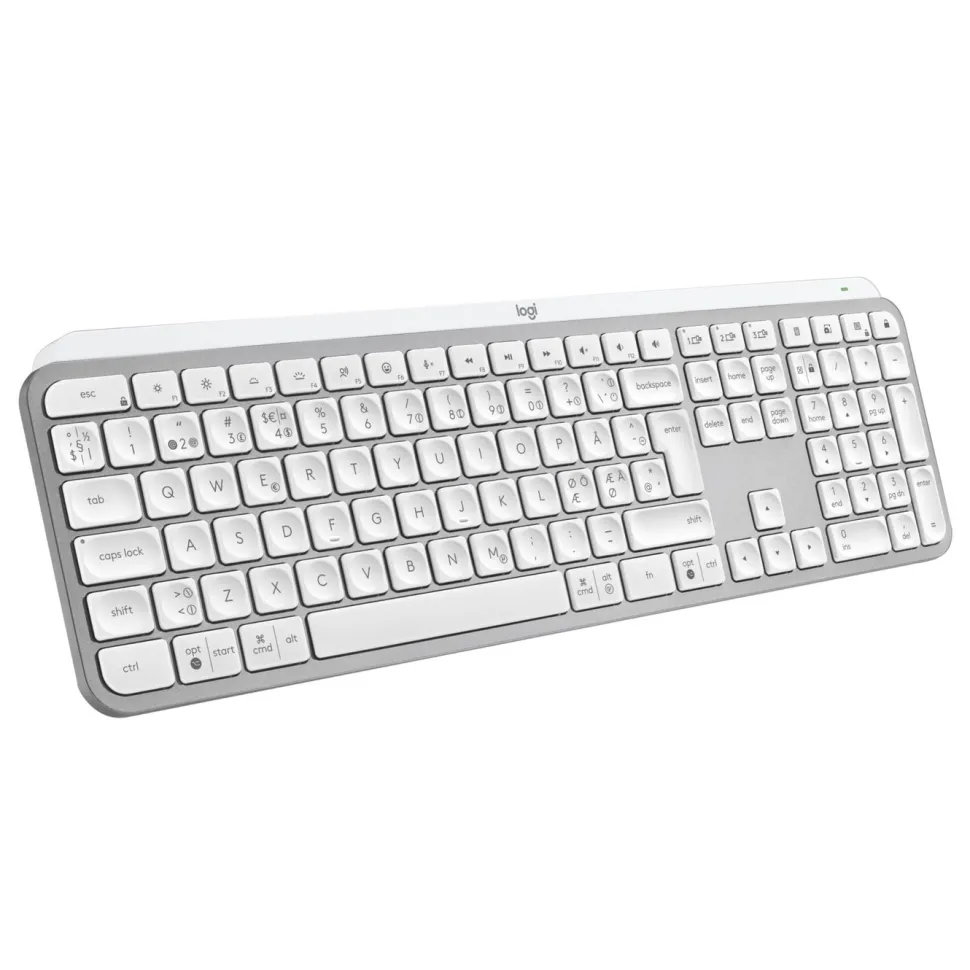 Logitech MX Keys S Trådlöst tangentbord Pale Grey