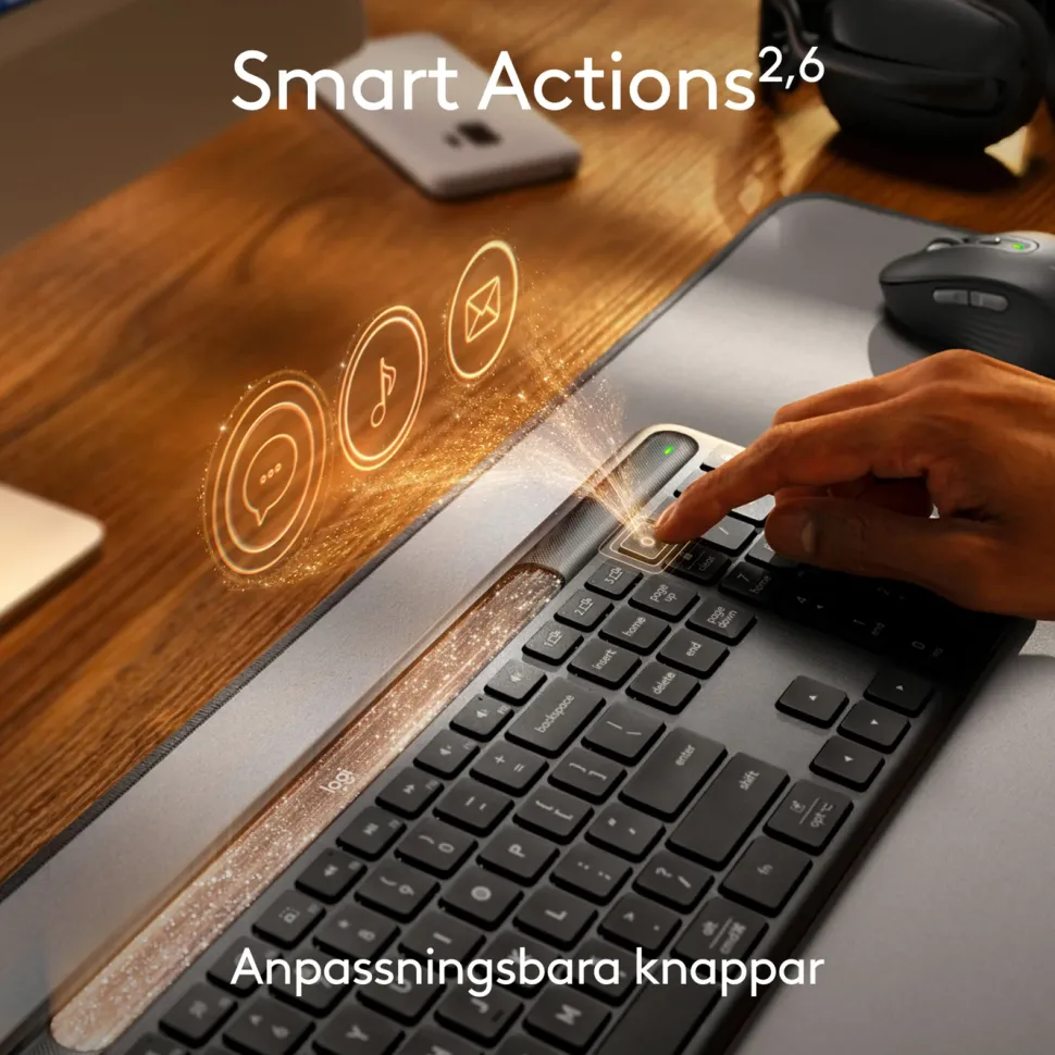 Logitech Signature Slim Solar+ Trådlöst tangentbord