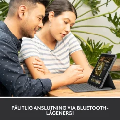 Logitech Slim Folio Tangentbordsfodral för iPad (10:e gen) och iPad (A16)
