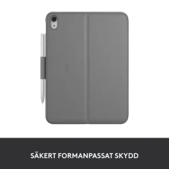 Logitech Slim Folio Tangentbordsfodral för iPad (10:e gen) och iPad (A16)